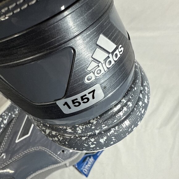 Adidas‎ PowerAlley 2 Baseball Shoes Mens Size 11.5 Metal Cleats D74063 Gray New main image 5